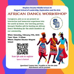 AFRICAN DANCE WORKSHOP